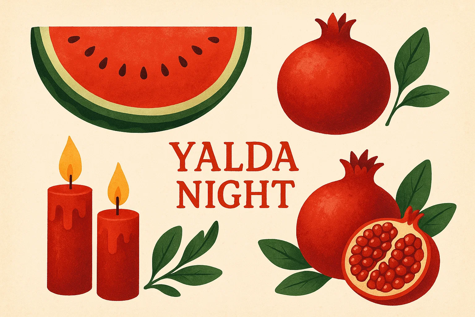 مکالمه انگلیسی شب یلدا