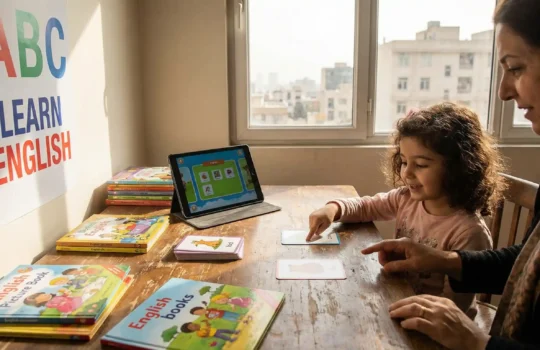 آموزش مکالمه ساده زبان انگلیسی کودکان